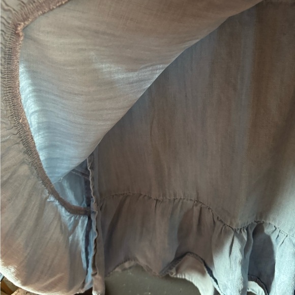 GAP Light Denim Wash Blue Wrap Skirt Size Medium - Picture 3 of 5